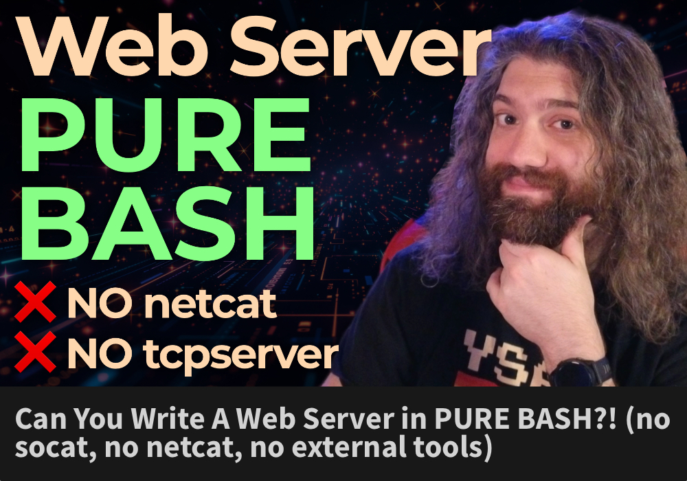 Bash Webserver YouTube
Thumbnail